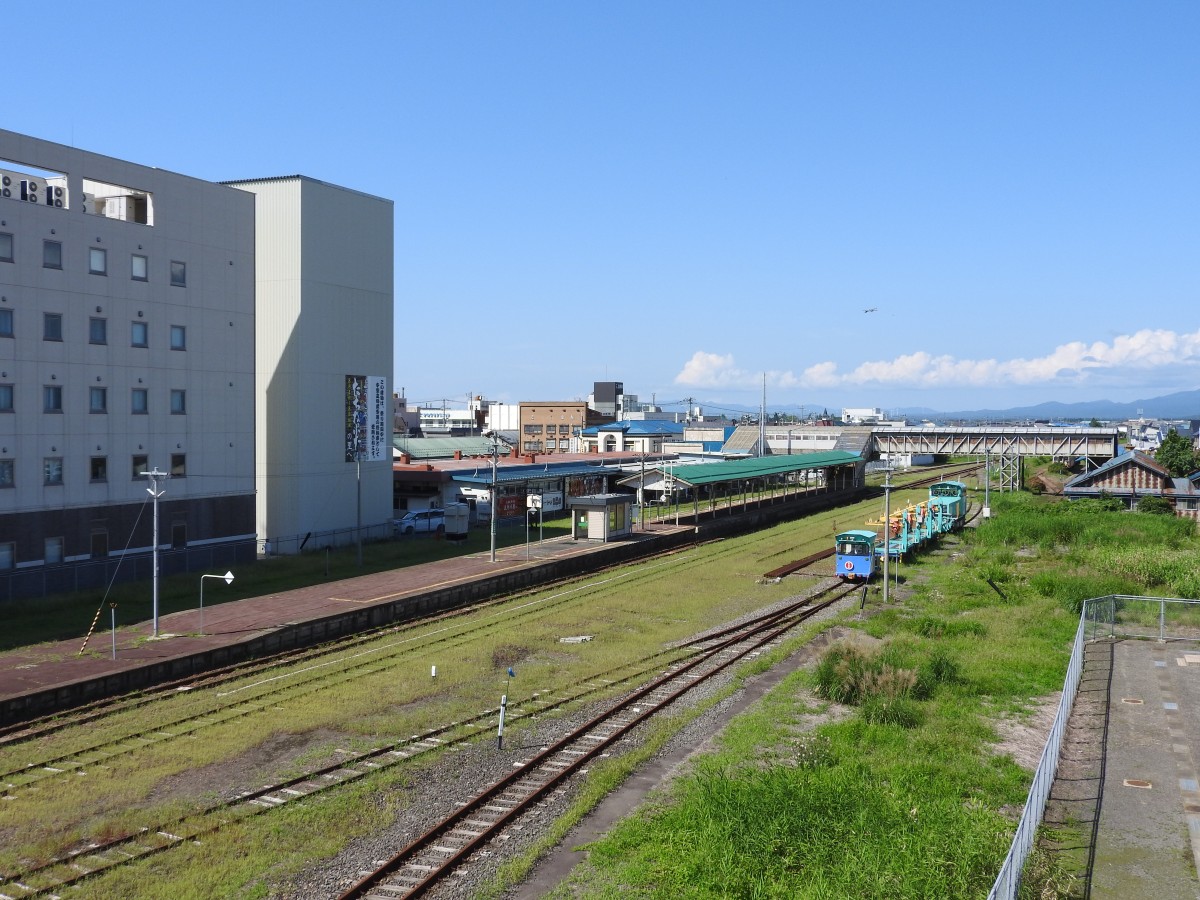 橋から駅